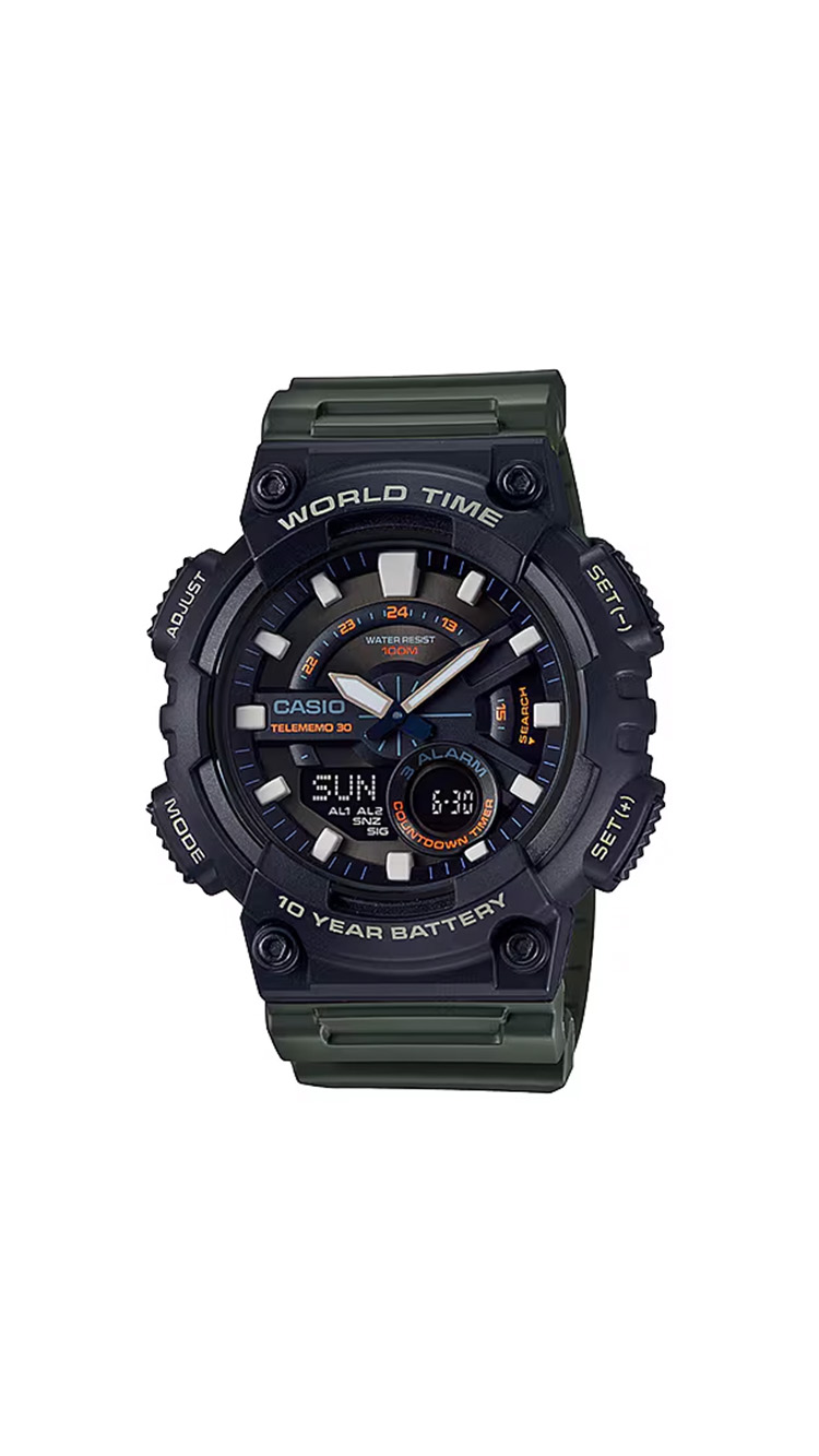 قیمت ساعت کاسیو (Casio) کد / AEQ-110W-3A