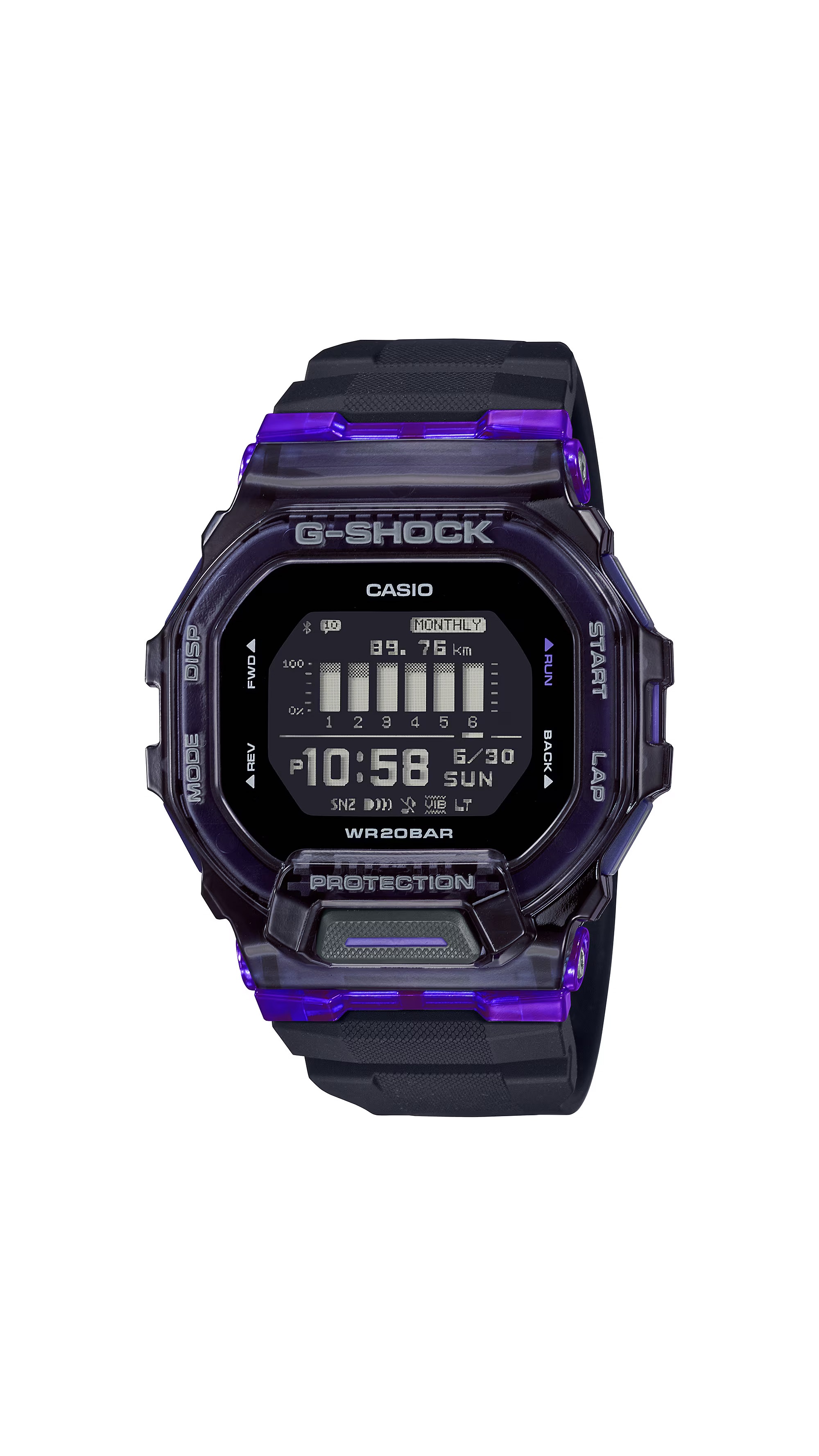 قیمت ساعت جی شاک (G-Shock) کد / GBD-200SM-1A6