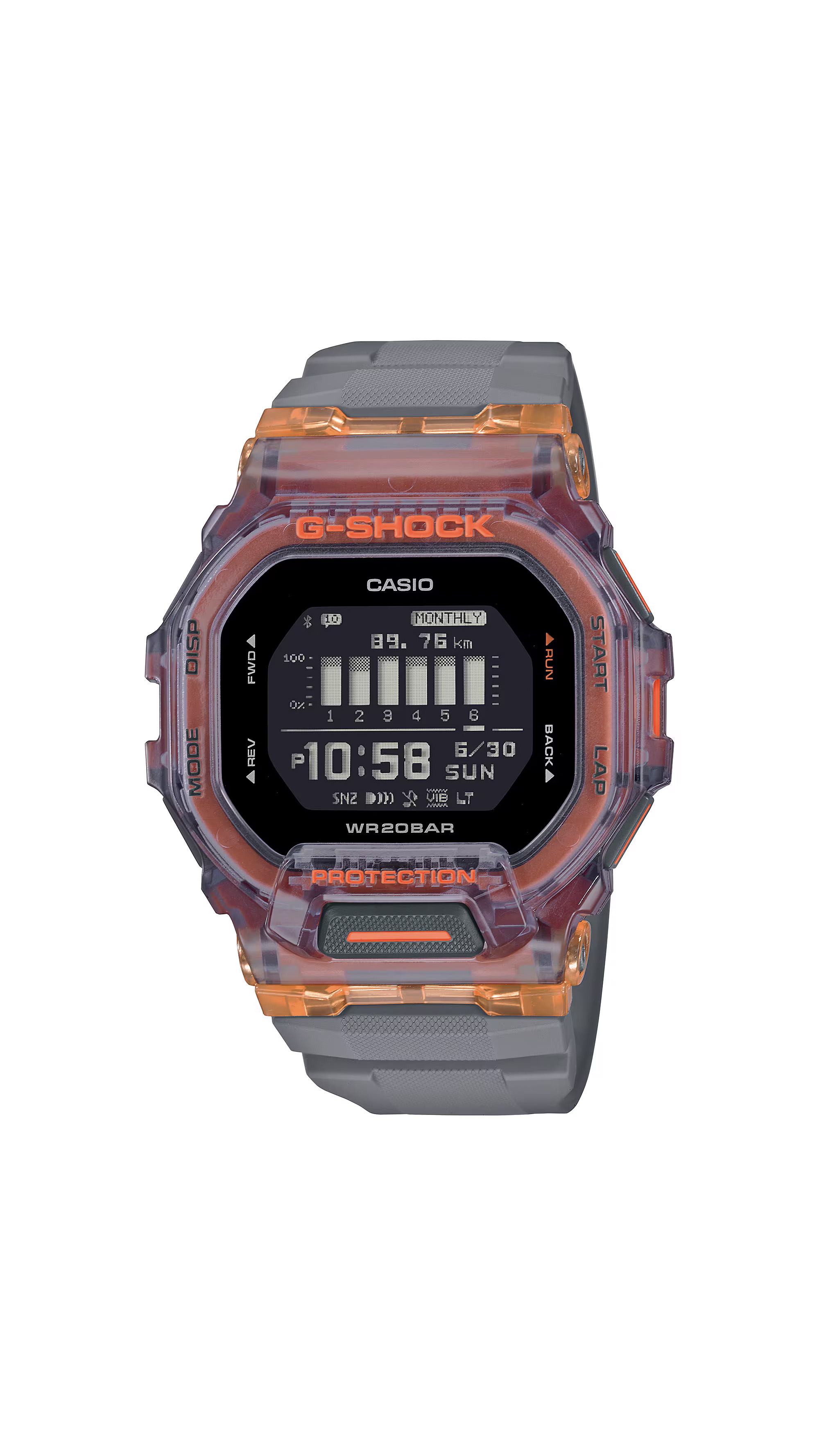 قیمت ساعت جی شاک (G-Shock) کد / GBD-200SM-1A5