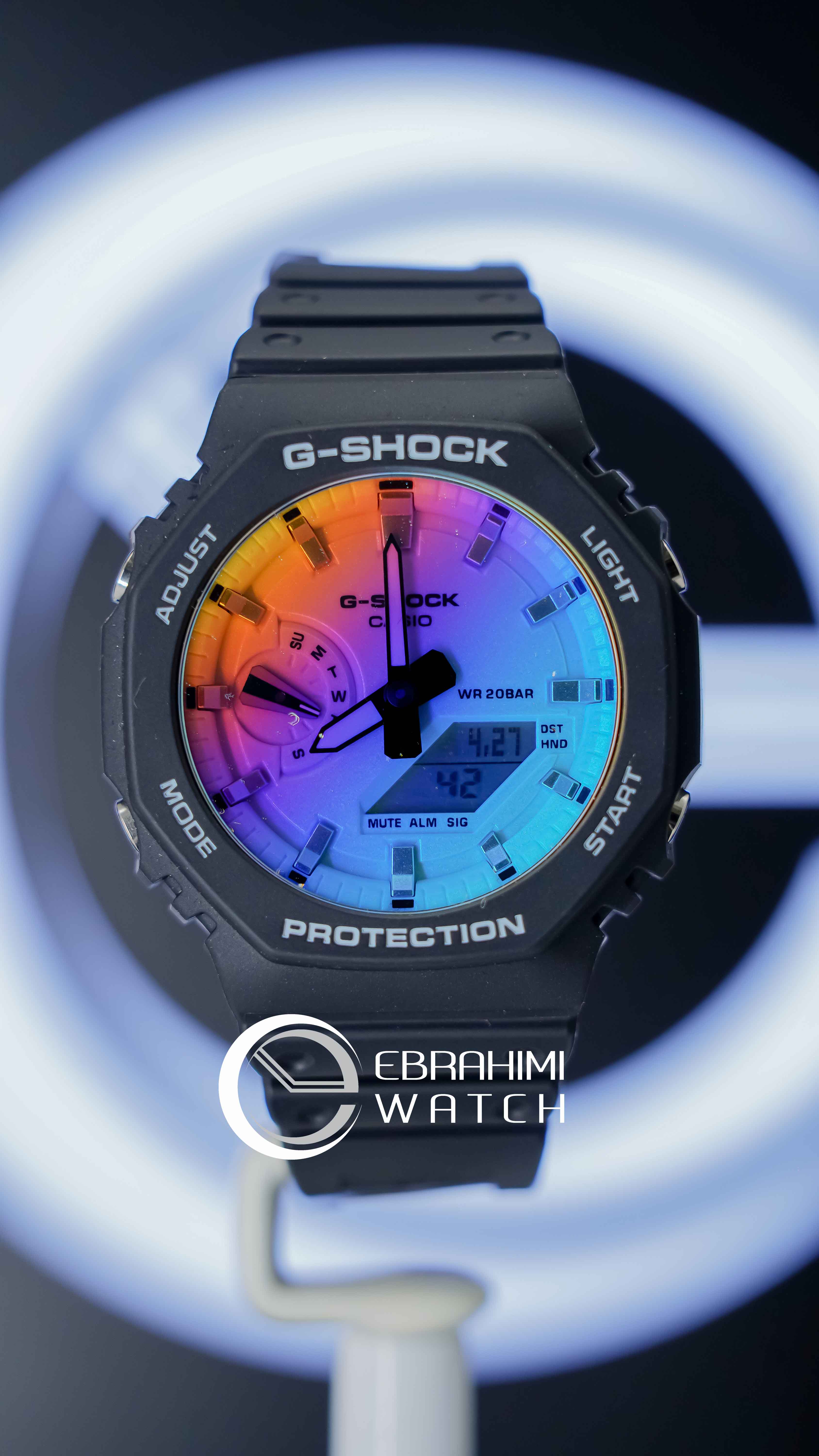 قیمت ساعت جی شاک (G-Shock) کد GA-2100SR-1ADR