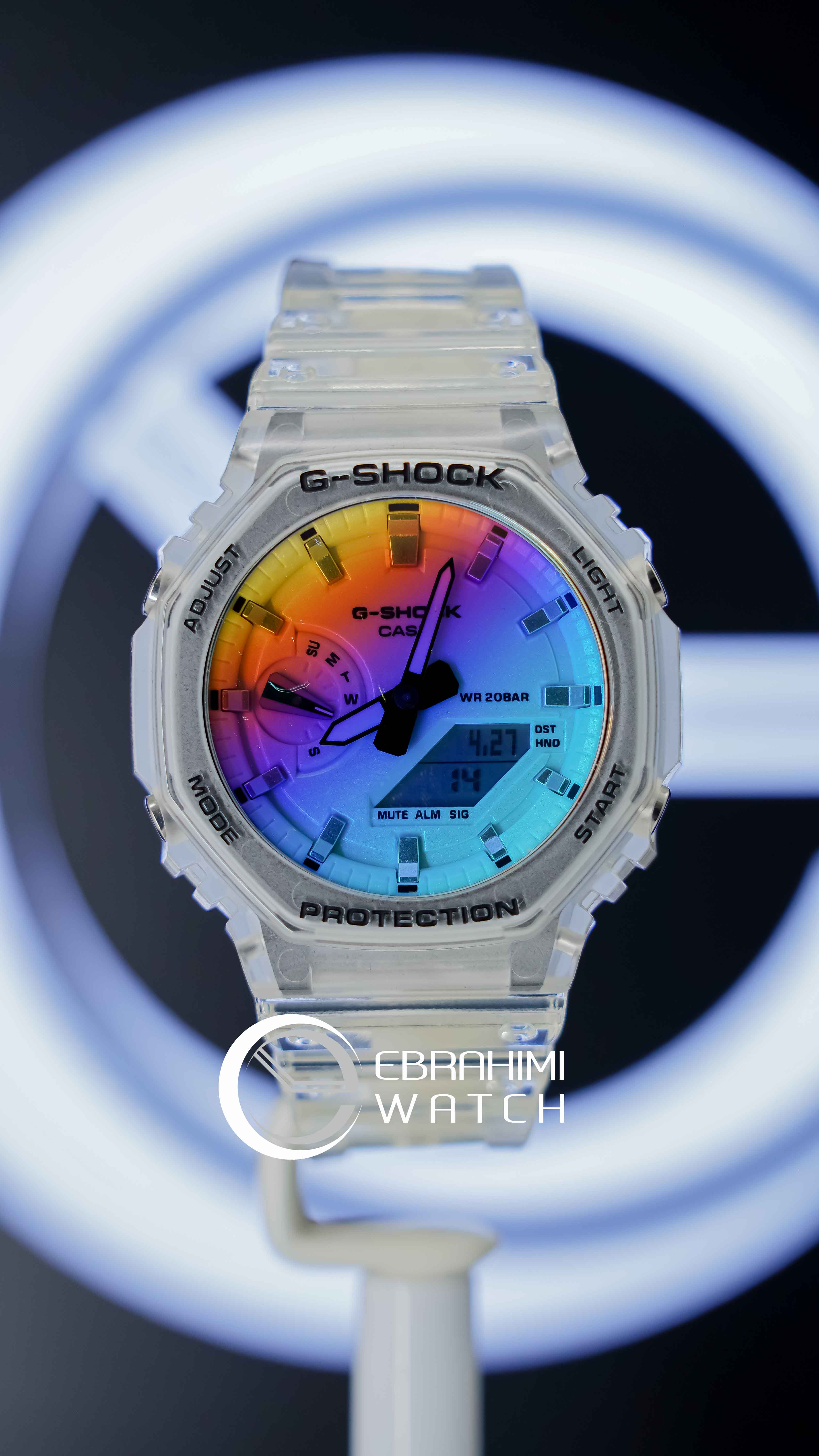 قیمت ساعت جی شاک (G-Shock) کد GA-2100SRS-7ADR