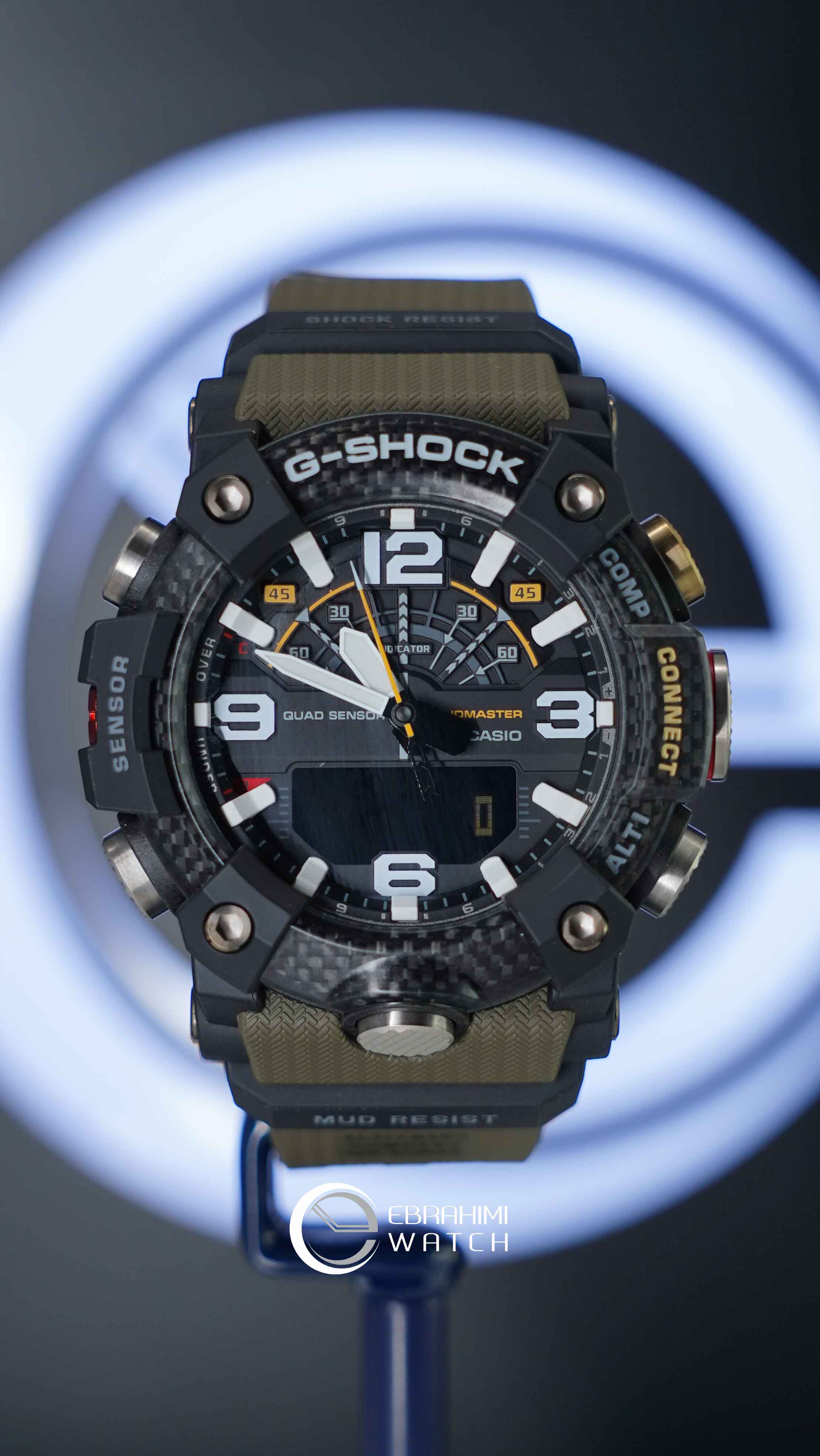 قیمت ساعت جی شاک (G-Shock) کد GG-B100-1A3DR