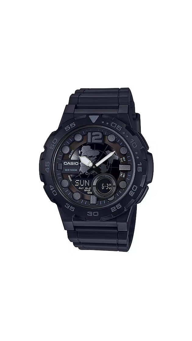 قیمت ساعت کاسیو (Casio) کد / AEQ-100W-1B