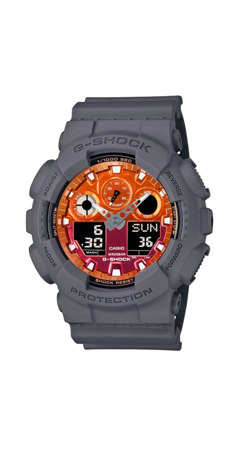 قیمت ساعت جی شاک (G-Shock) GA-100FL-8ADR
