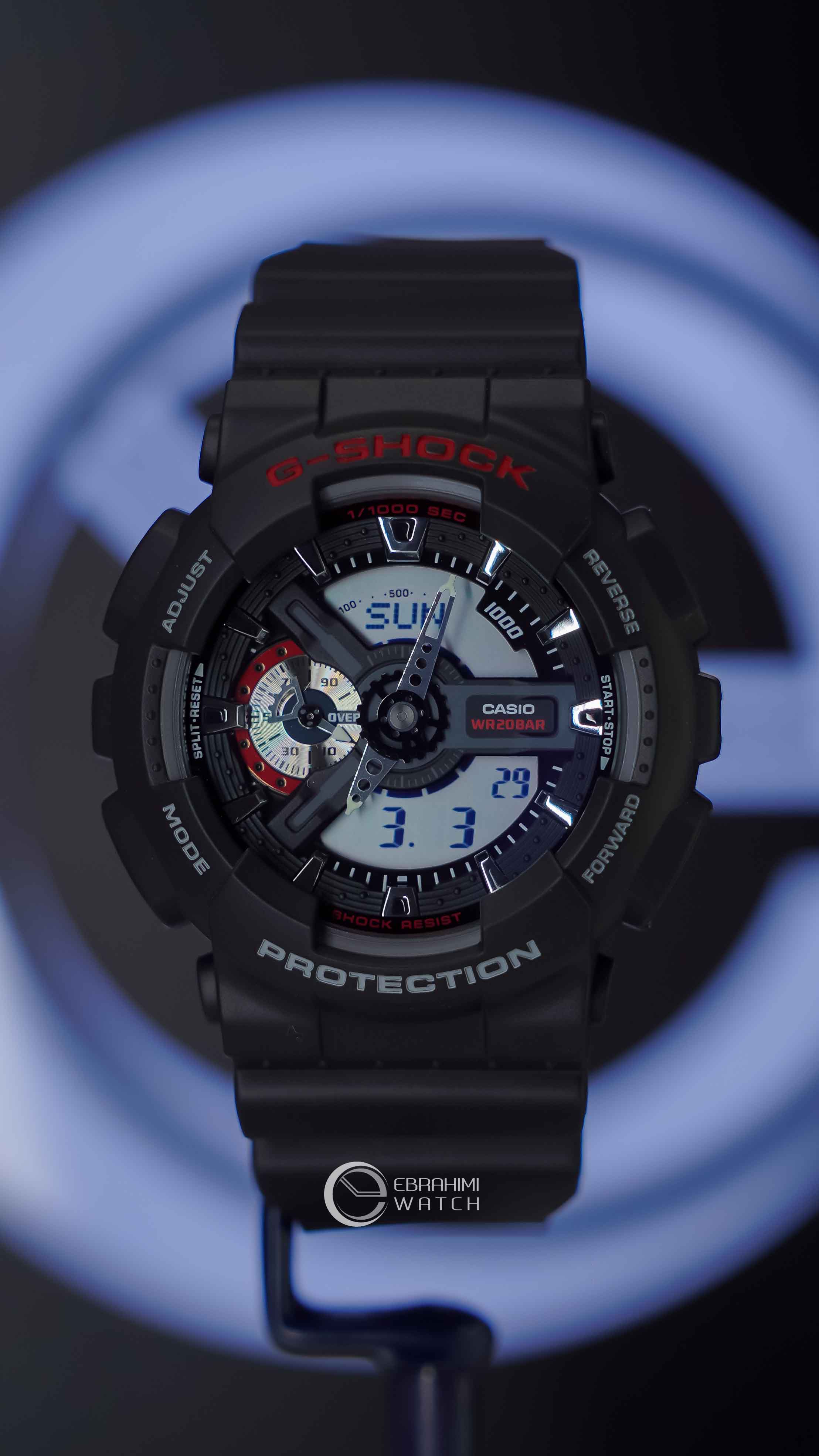 قیمت ساعت جی شاک (G-Shock) کد GA-100-1A4