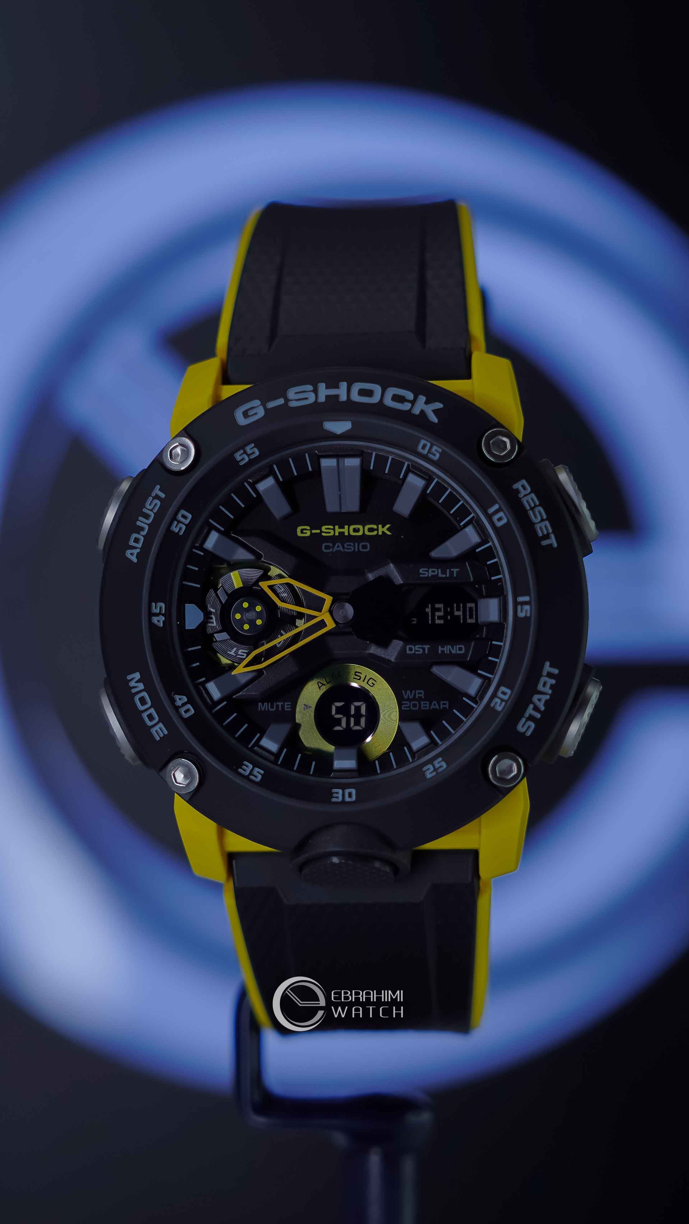 قیمت ساعت جی شاک (G-Shock) کد GA-2000-1A9