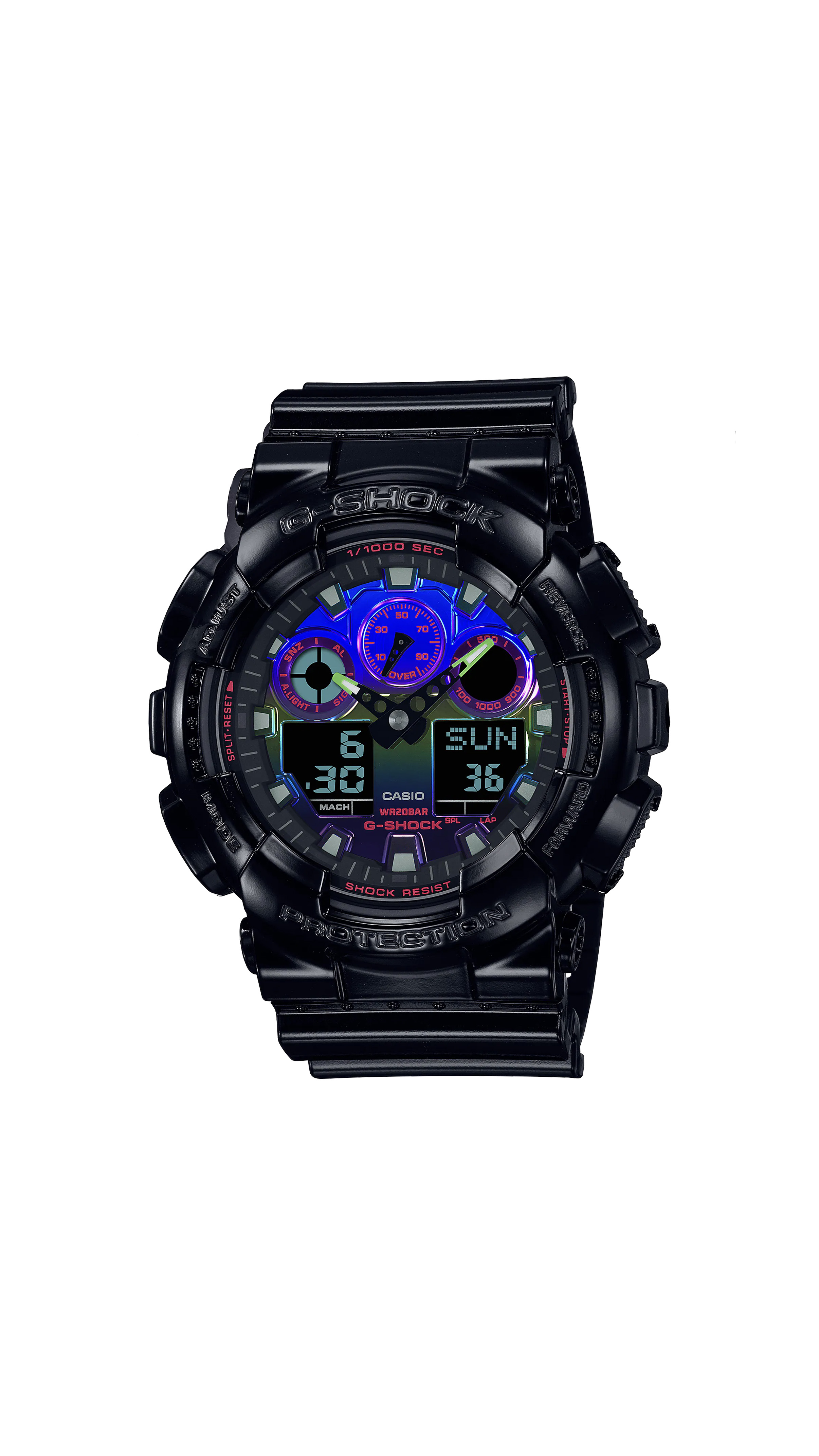 قیمت ساعت جی شاک (G-Shock) کد / GA-100RGB-1A