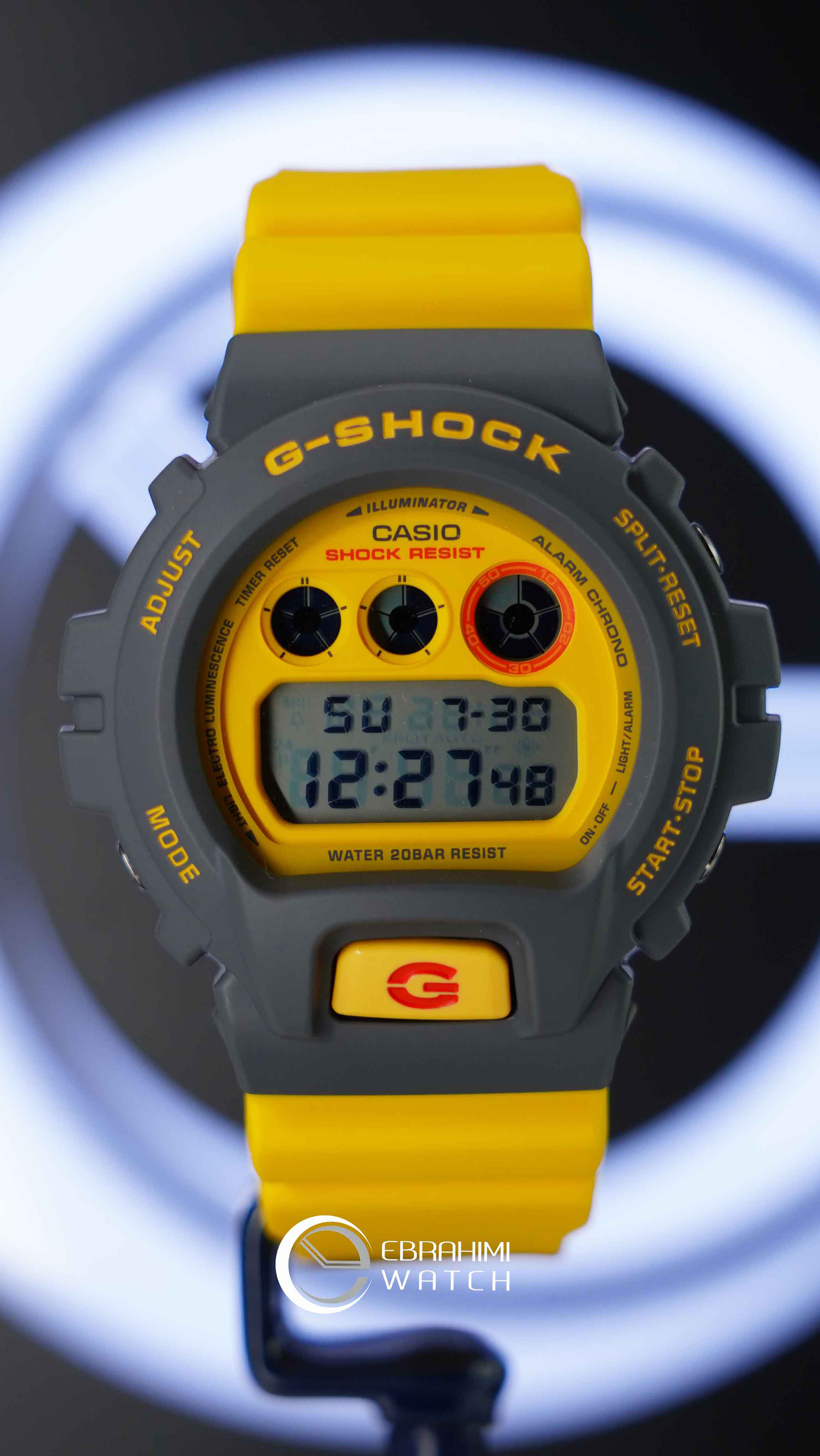 قیمت ساعت جی شاک (G-Shock) کد DW-6900Y-9DR