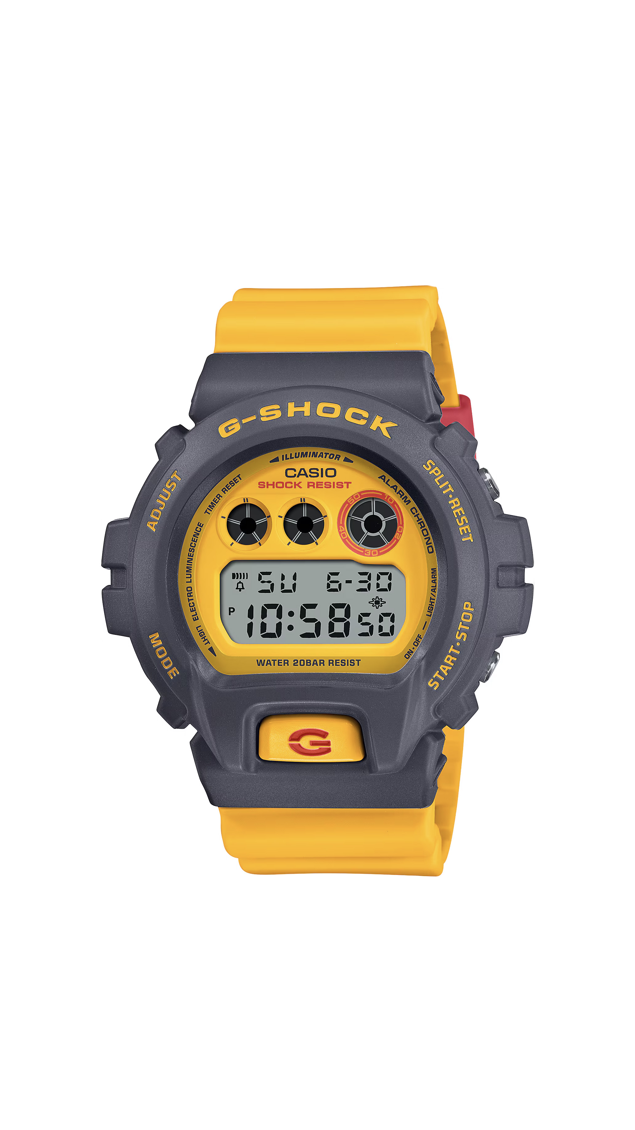 قیمت ساعت جی شاک (G-Shock) کد DW-6900Y-9DR