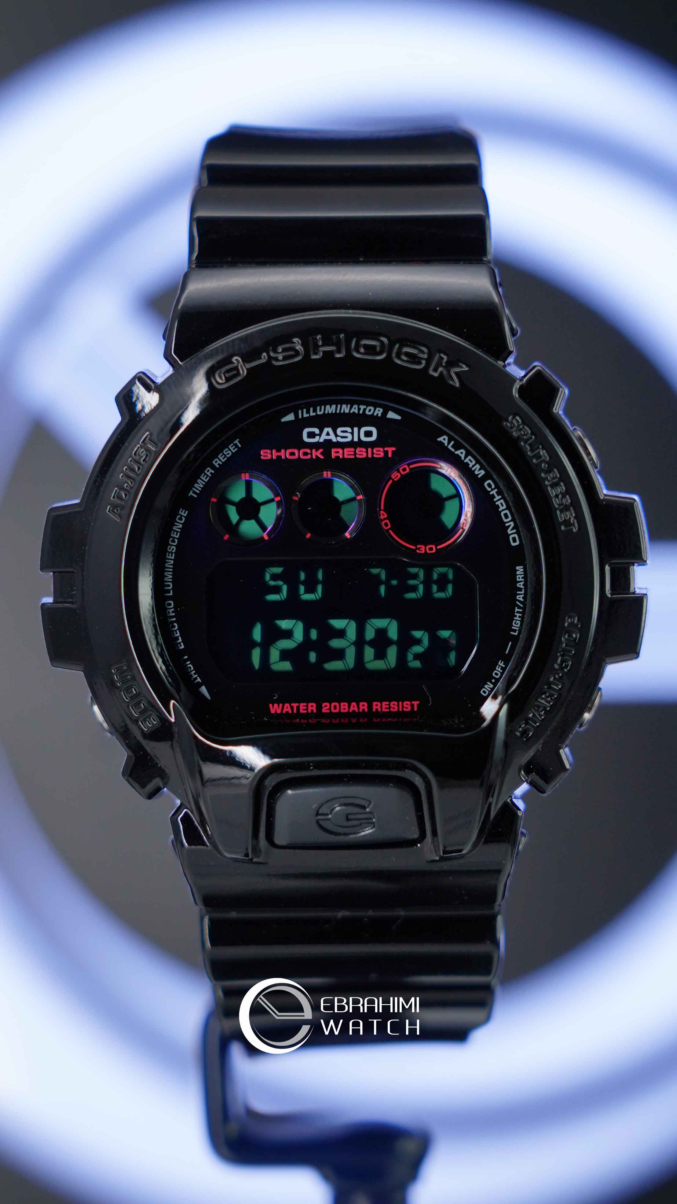 قیمت ساعت جی شاک (G-Shock) کد DW-6900RGB-1DR