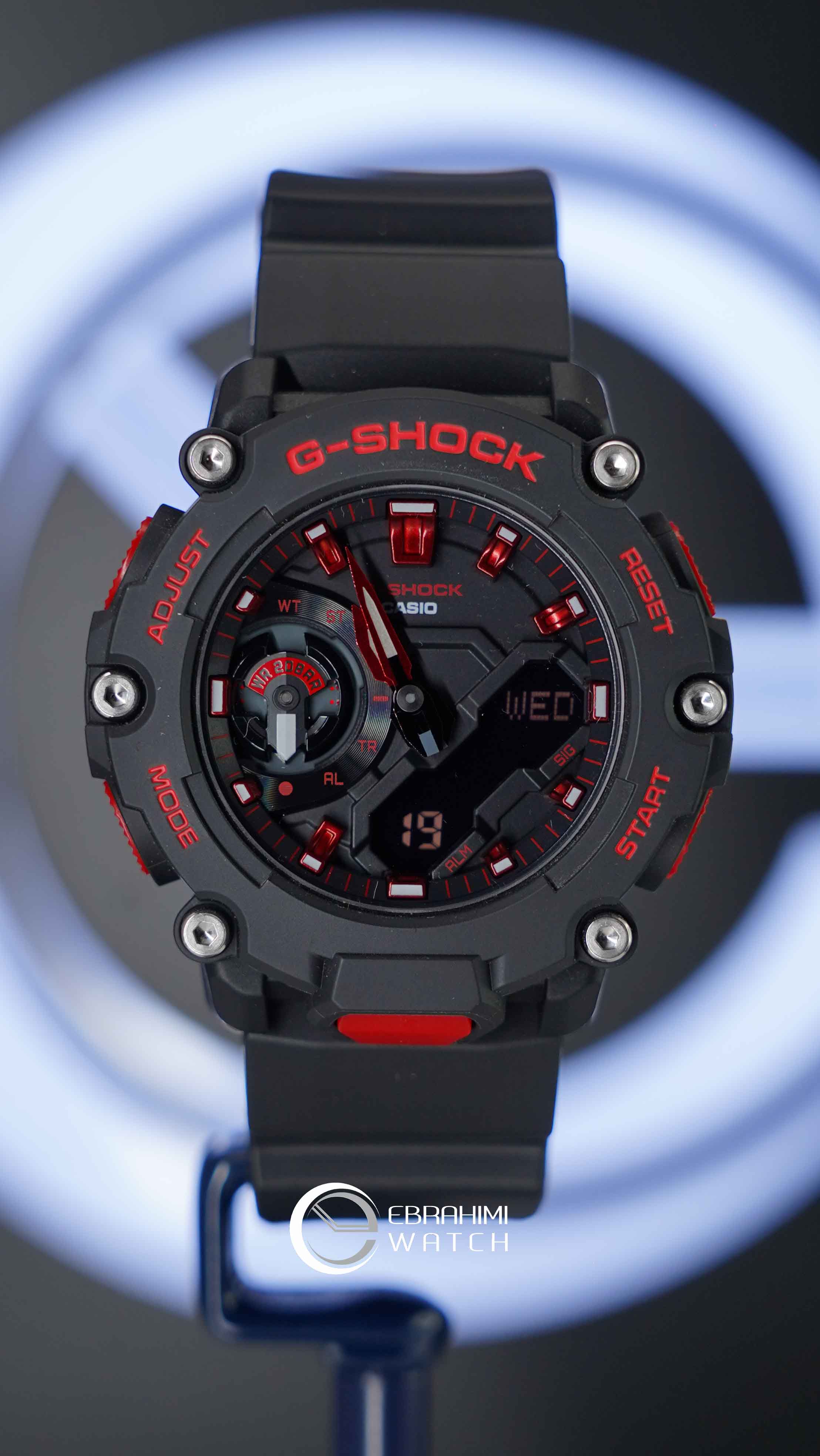 قیمت ساعت جی شاک (G-Shock) کد GA-2200BNR-1ADR